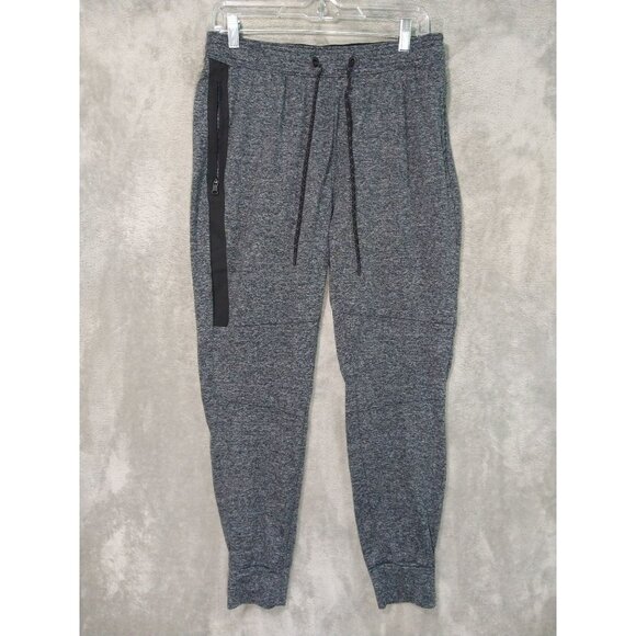 American Eagle AE Joggers Mens Medium Gray Sweatpants Drawstring Stretch Tapered - Picture 1 of 9